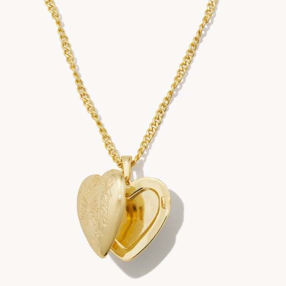 NEW Kendra Scott x LoveShackFancy Locket Necklace - Picture 3 of 3